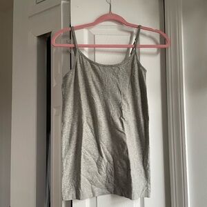 Muji Light Gray Basic Tank